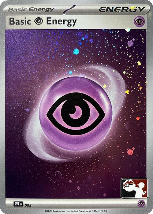 Scarlet & Violet Energy Basic Psychic Energy [Cosmos-Holo-Prize-Pack] Pokémon card